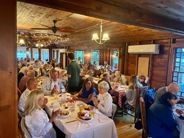 Social evening at the Cazenovia Club