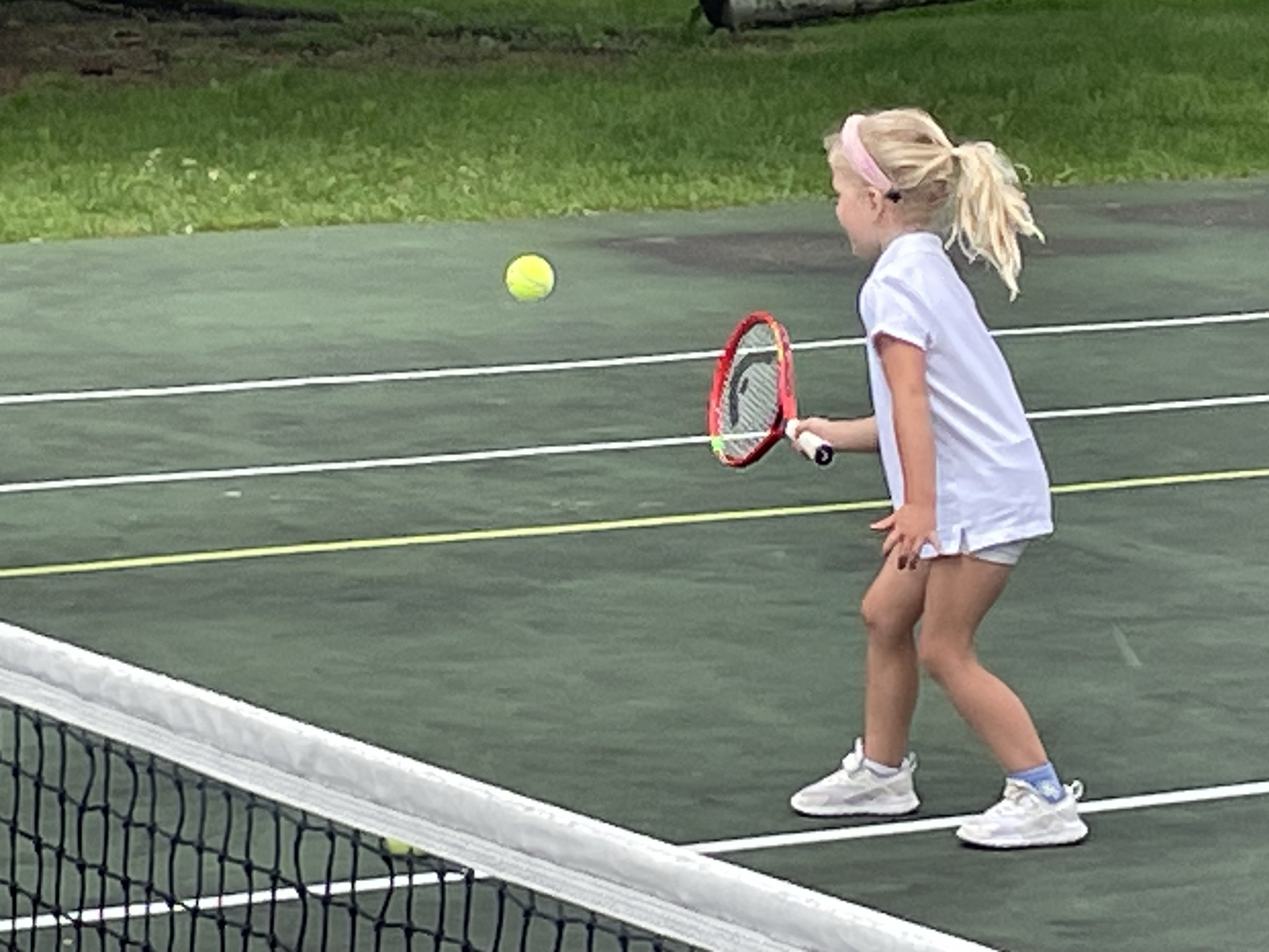 Youth tennis program at the Cazenovia Club